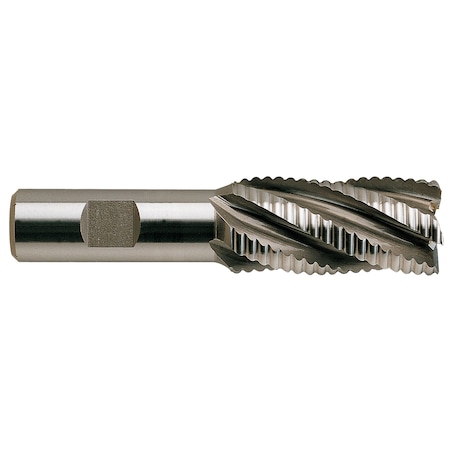 Yg-1 Tool 5 Flute Regular Length Coarse Pitch Rougher Tin Coated 8% Cobalt 60422CN